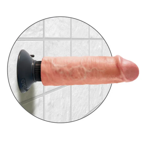 King Cock - 6" Vibrating Cock