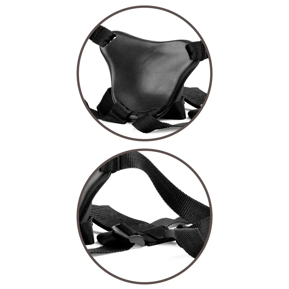 King Cock Elite Comfy Body Dock Suction Cup Strap-On Harness