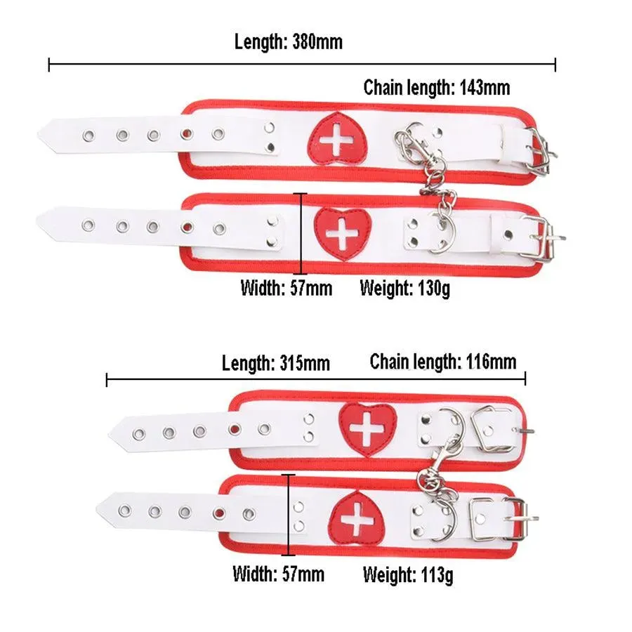 Leather BDSM Bondage Toys for Kinky Games