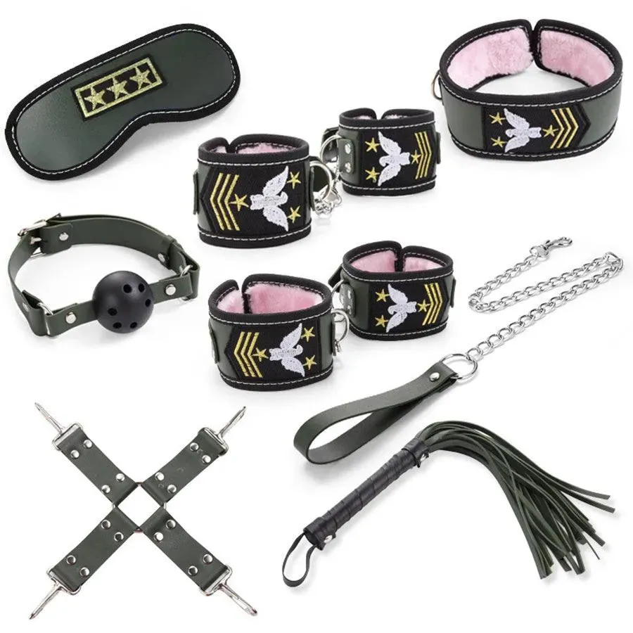 Leather BDSM Bondage Toys for Kinky Games