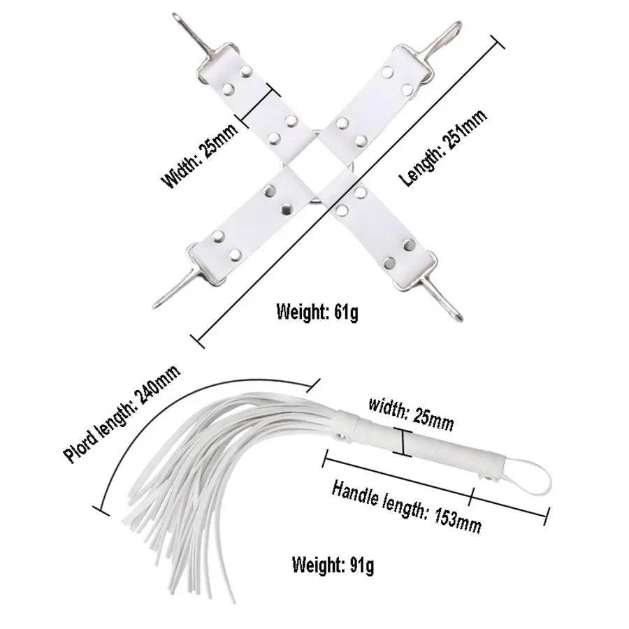 Leather BDSM Bondage Toys for Kinky Games