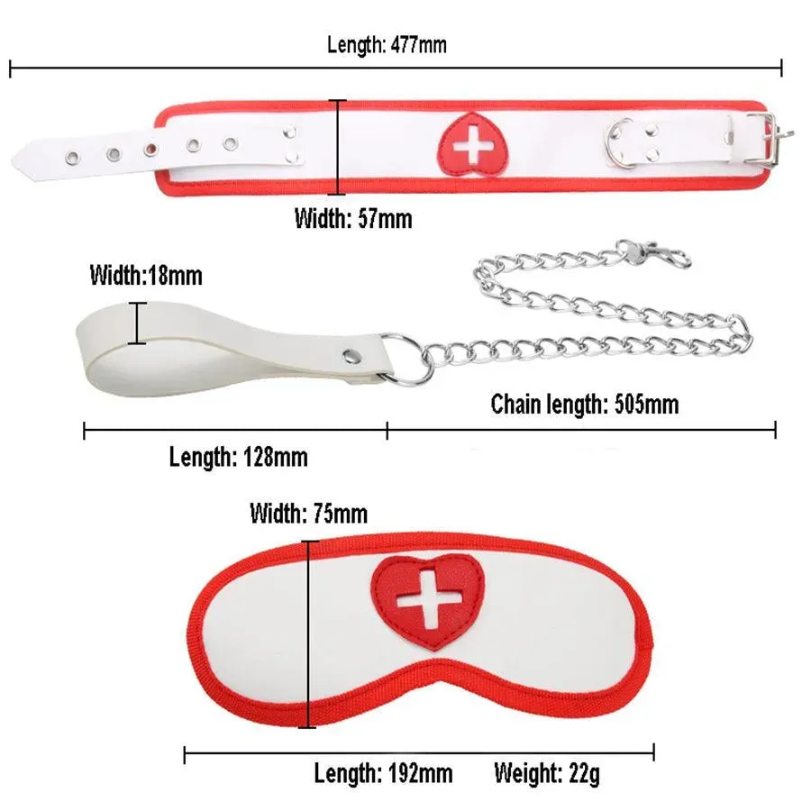 Leather BDSM Bondage Toys for Kinky Games