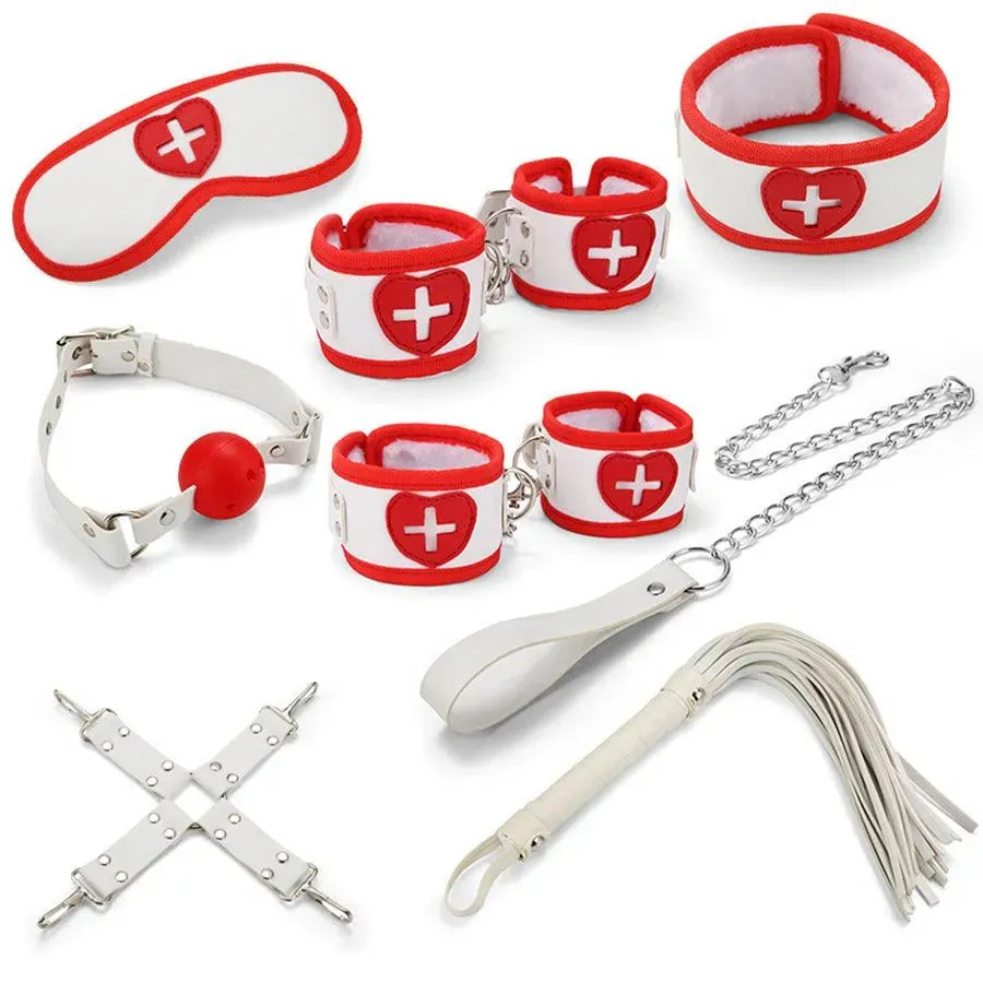 Leather BDSM Bondage Toys for Kinky Games