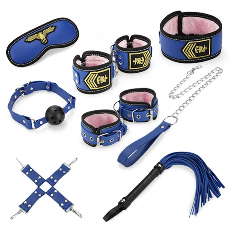 Leather BDSM Bondage Toys for Kinky Games