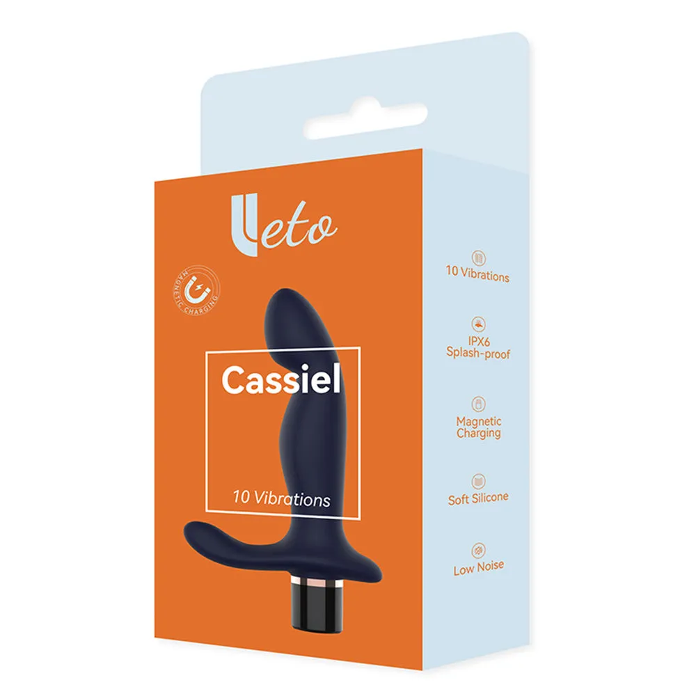 Leto Cassiel 10-Mode Vibrating Silicone Prostate Stimulator