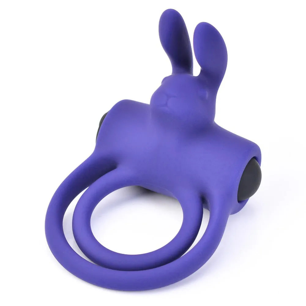 Leto R-Ring Vibrating Clitoral Bunny Cock & Ball Ring