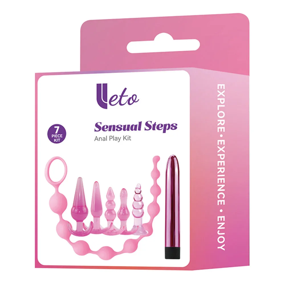 Leto Sensual Steps 7-Piece Anal Play Kit