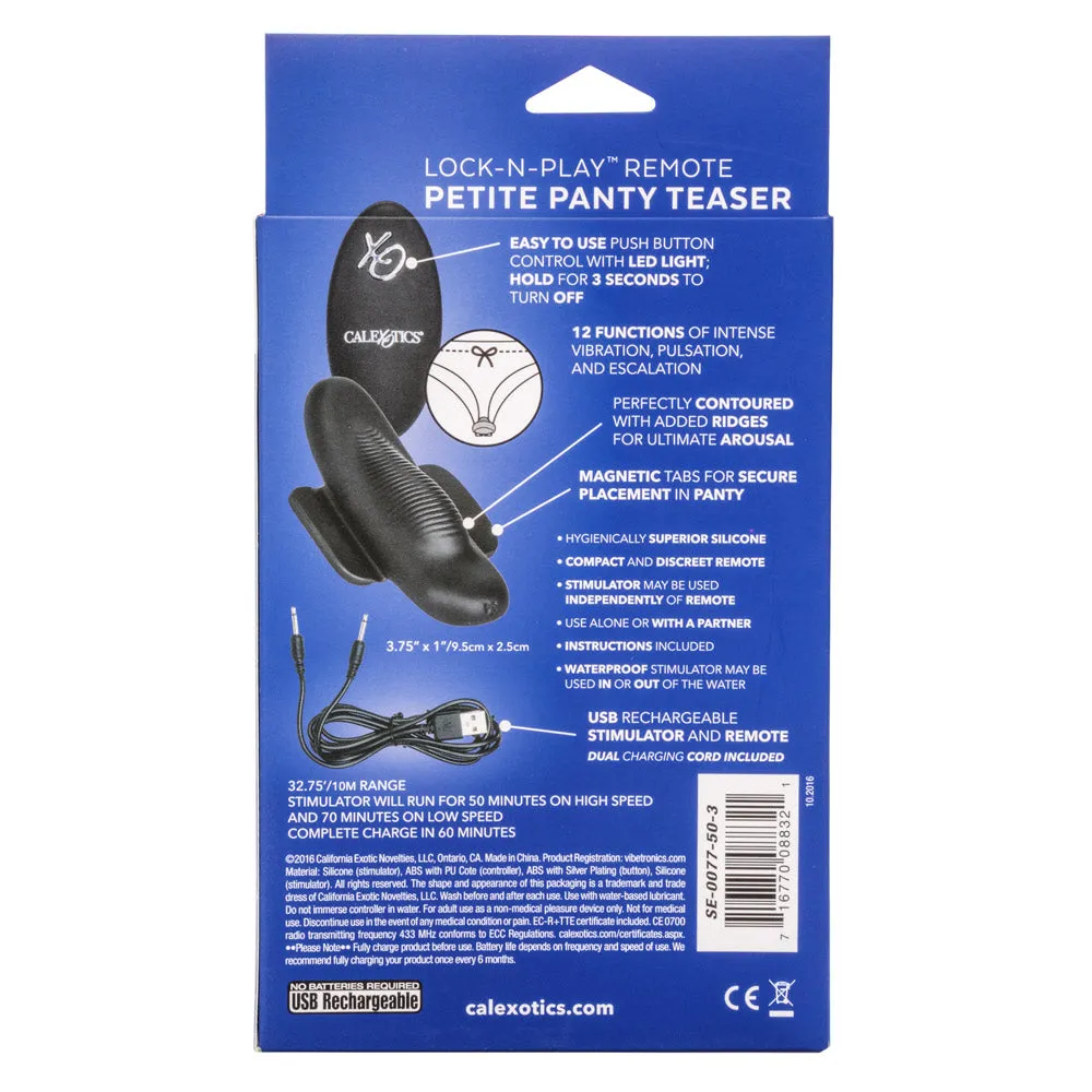 Lock-N-Play Remote Control Petite Panty Teaser