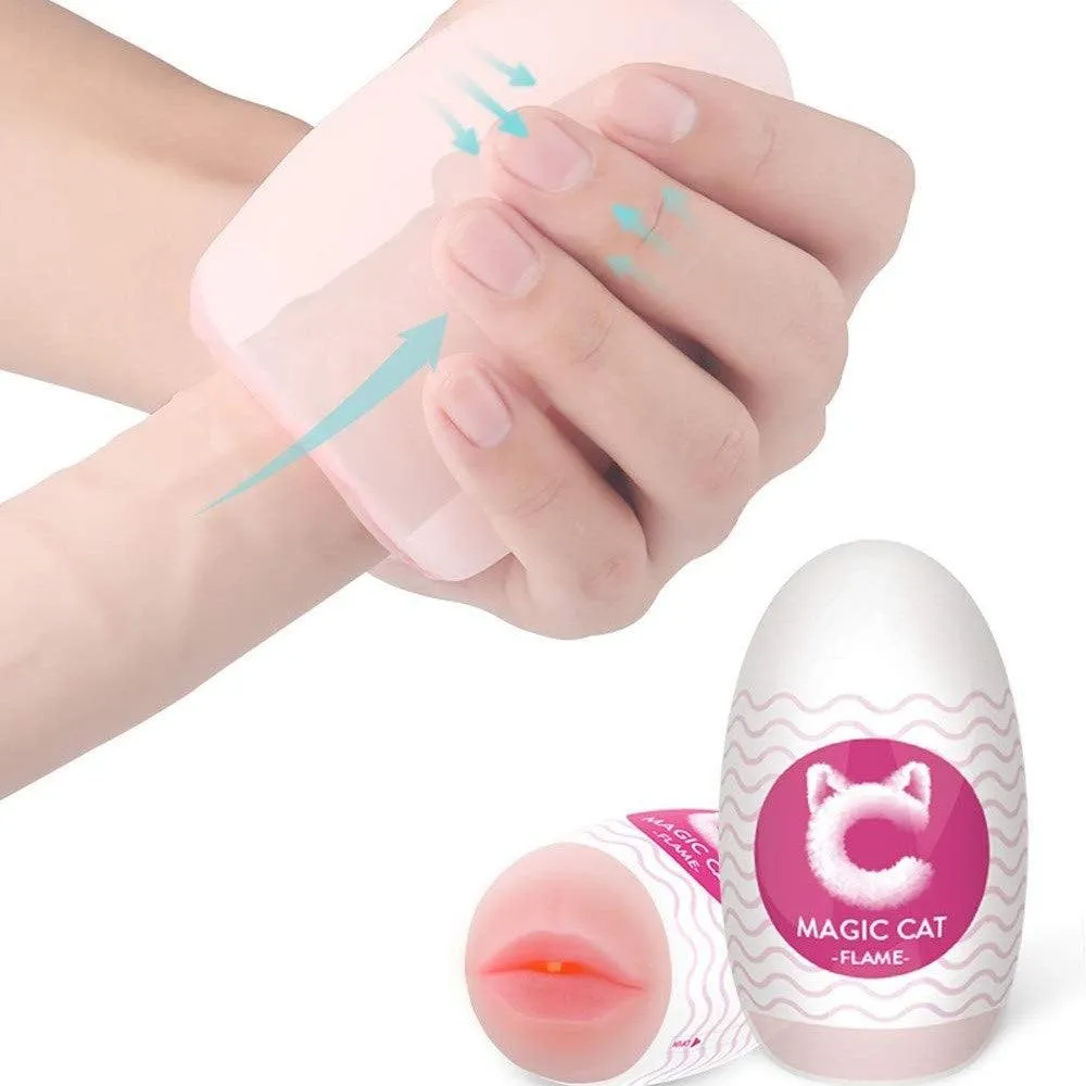 Magic Cat Easy Beat Male Masturbator Anal Oral Vagina Set of 6 Variant Texture