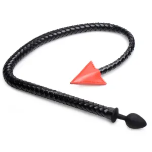 Master Series - Hellbound Braided Devil Tail Anal Plug