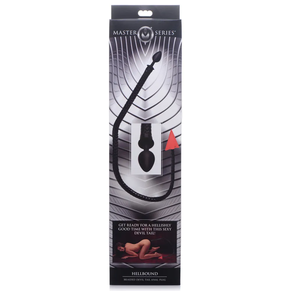 Master Series - Hellbound Braided Devil Tail Anal Plug