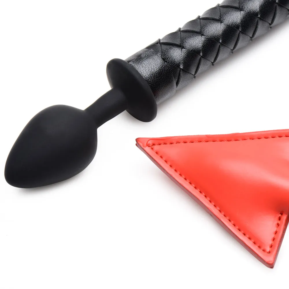Master Series - Hellbound Braided Devil Tail Anal Plug