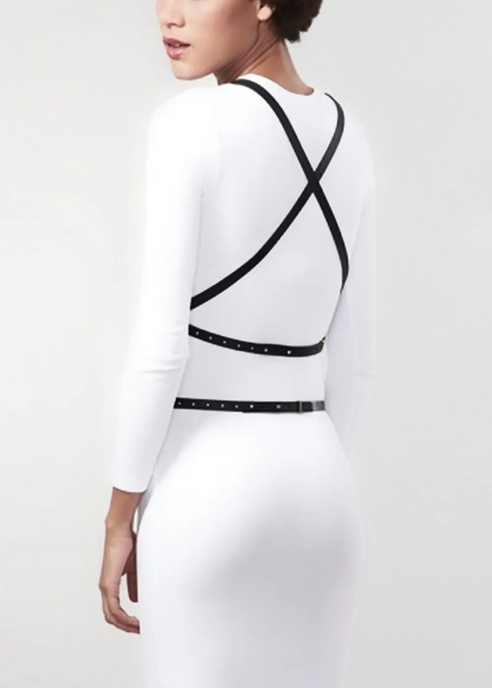 Maze Multi-Way Body Harness (Black)