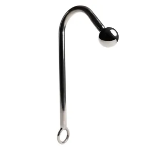Metal Anal Hook With Single Bead