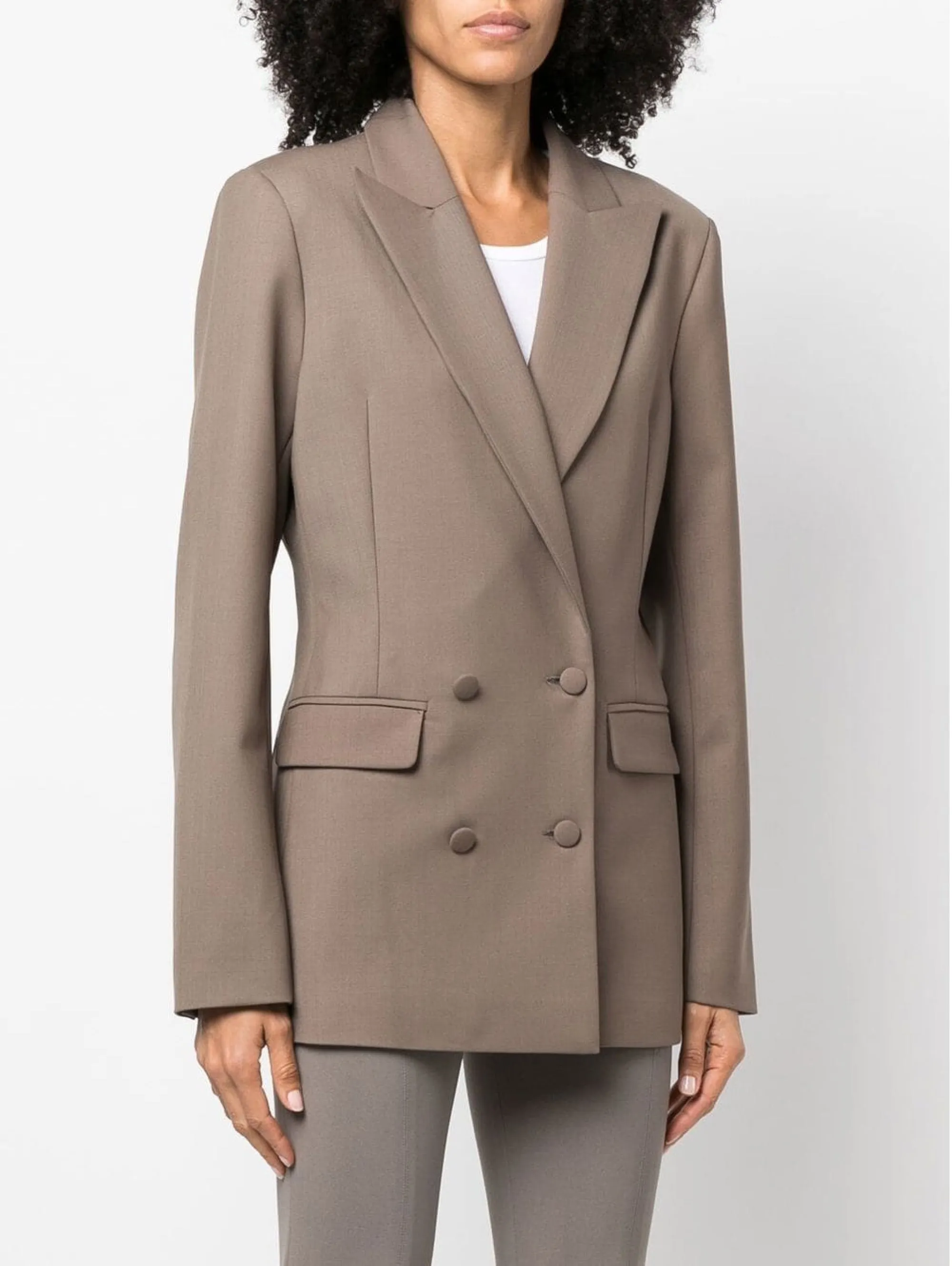 Mud Double Breasted Blazer