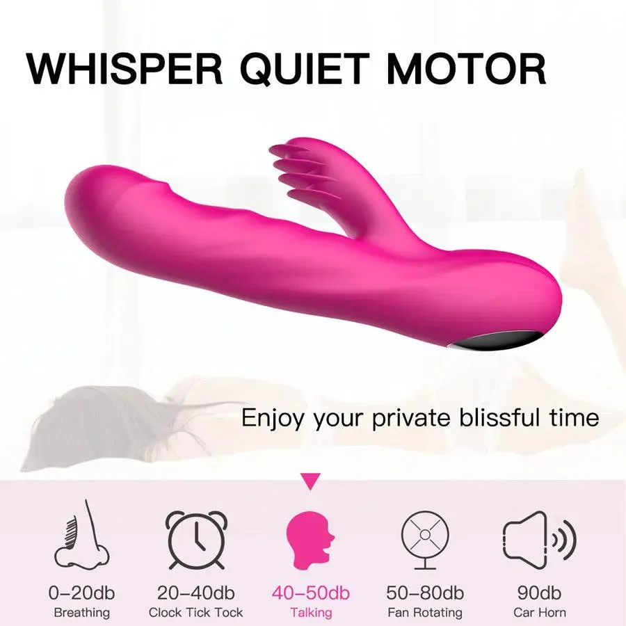Multiple Pleasure Thrusting Rabbit Vibrator