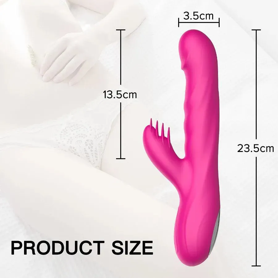 Multiple Pleasure Thrusting Rabbit Vibrator