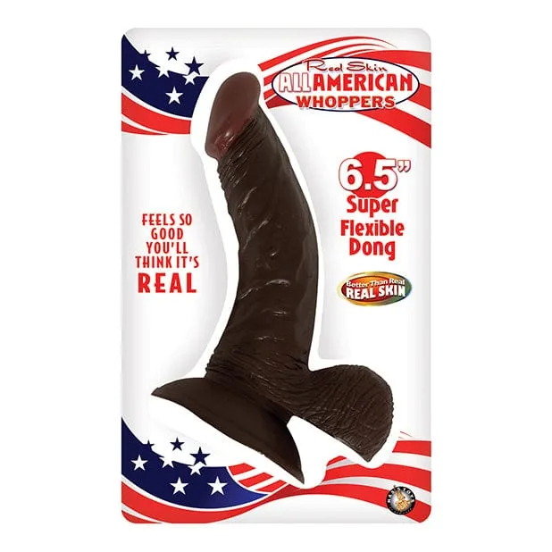 Nasstoys - Real Skin All American Whoppers Super Flexible Dong with Balls