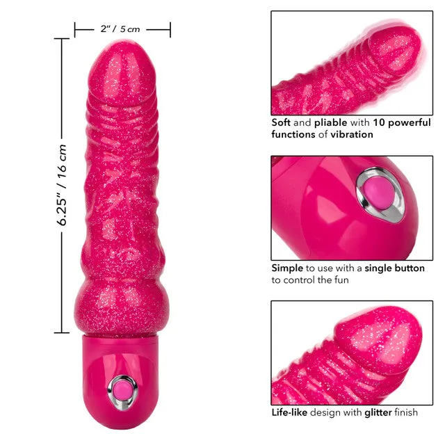 Naughty Bits LADY BONER Bendable Vibrating Dildo