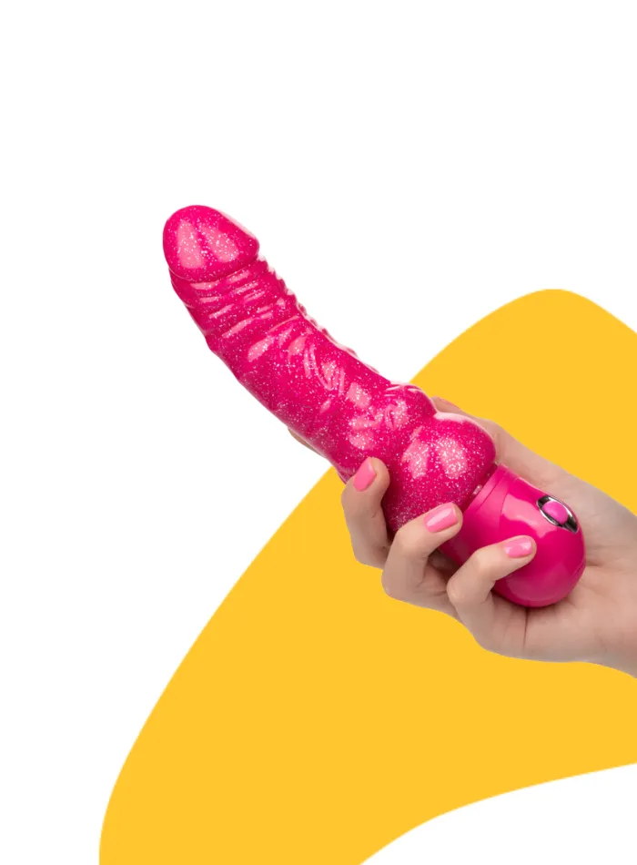 Naughty Bits LADY BONER Bendable Vibrating Dildo