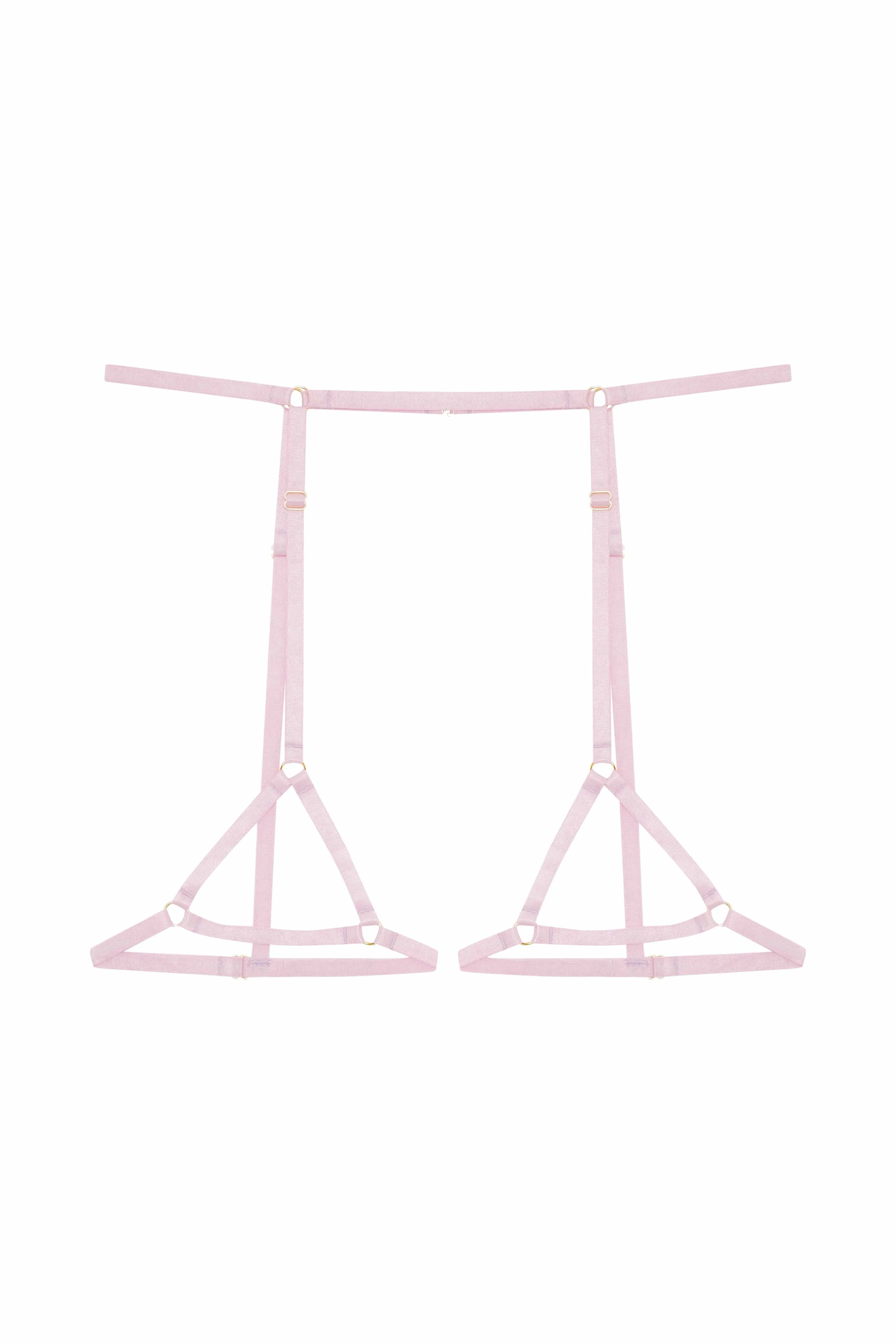 Naya Lilac Mesh Harness Suspender