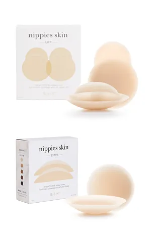 Nippies Skin Adhesive Nipple Cover Extra and Lifts Bundle Set