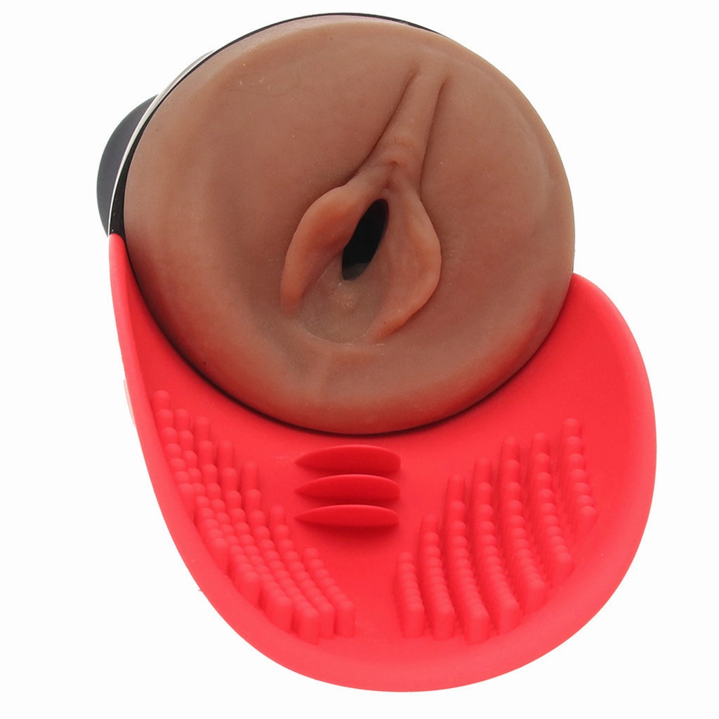 PDX Elite Fap-O-Matic Pro XL Suction Stroker in Brown