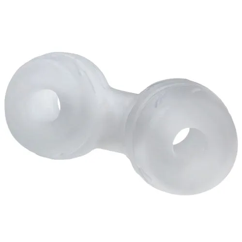 Perfect Fit - SilaSkin Cock and Ball Ring (White)