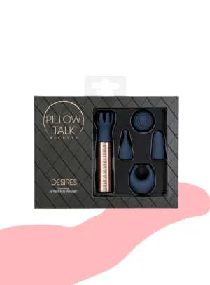 Pillow Talk Secrets DESIRE 6 Piece Mini Bullet Vibrator Set