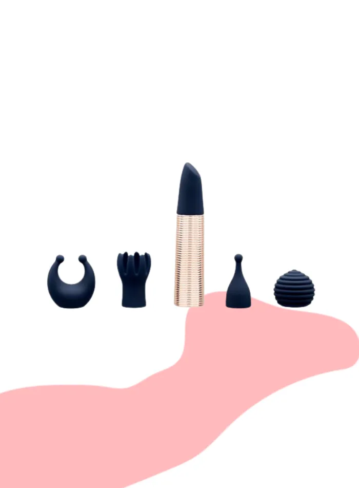 Pillow Talk Secrets DESIRE 6 Piece Mini Bullet Vibrator Set