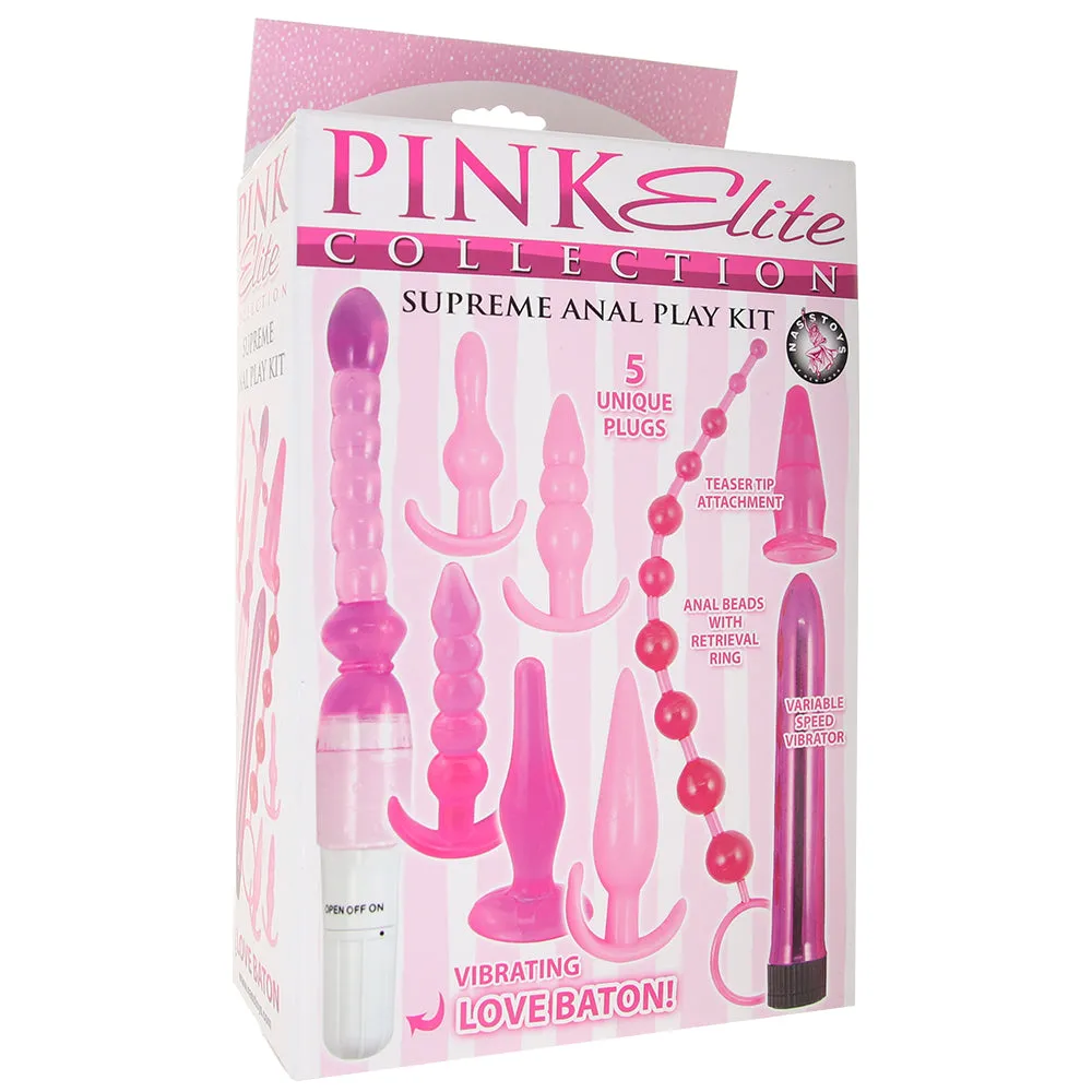 Pink Elite Supreme Anal Play Kit