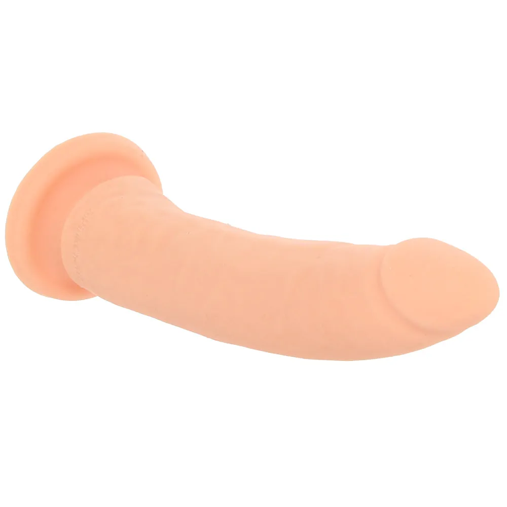 PinkCherry Premium 6.5 Inch Light Silicone Realistic Dildo