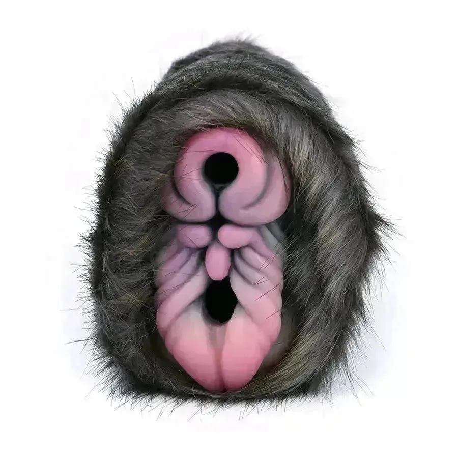Plush Realistic Rhino Vaginal Toy