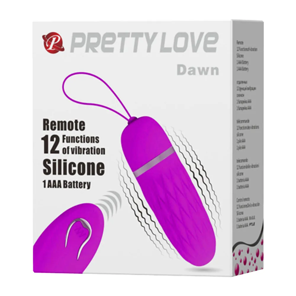 Pretty Love Dawn Remote Control Bullet Vibrator