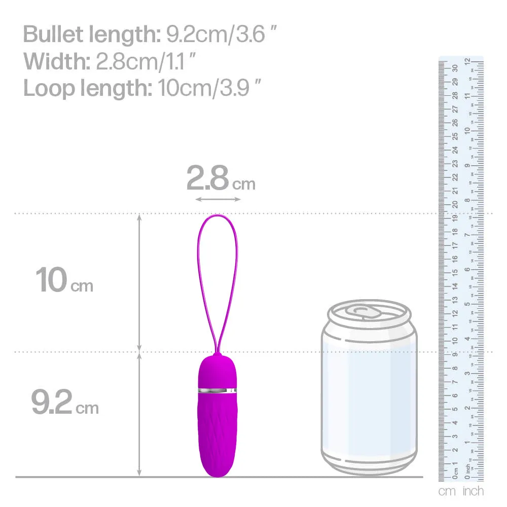 Pretty Love Dawn Remote Control Bullet Vibrator