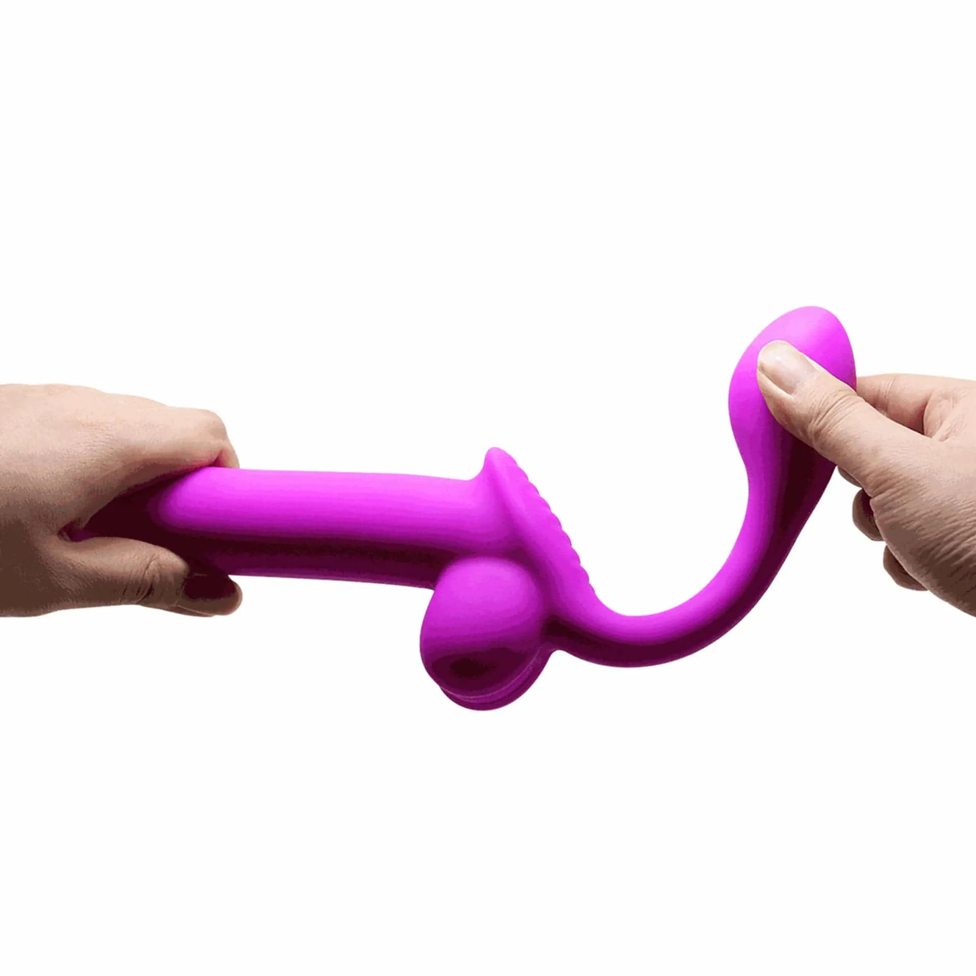 Pretty Love - Kelpie Squirting Strapless Strap On (Fuchsia)