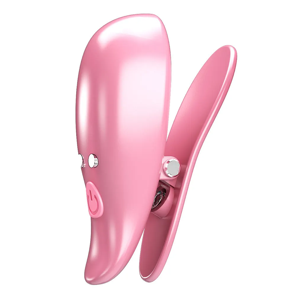 Pretty Love Leaf Wireless Vibrating Nipple Clamps