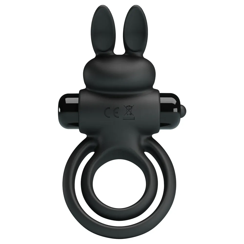 Pretty Love Vibrant Rabbit Cock & Ball Ring III