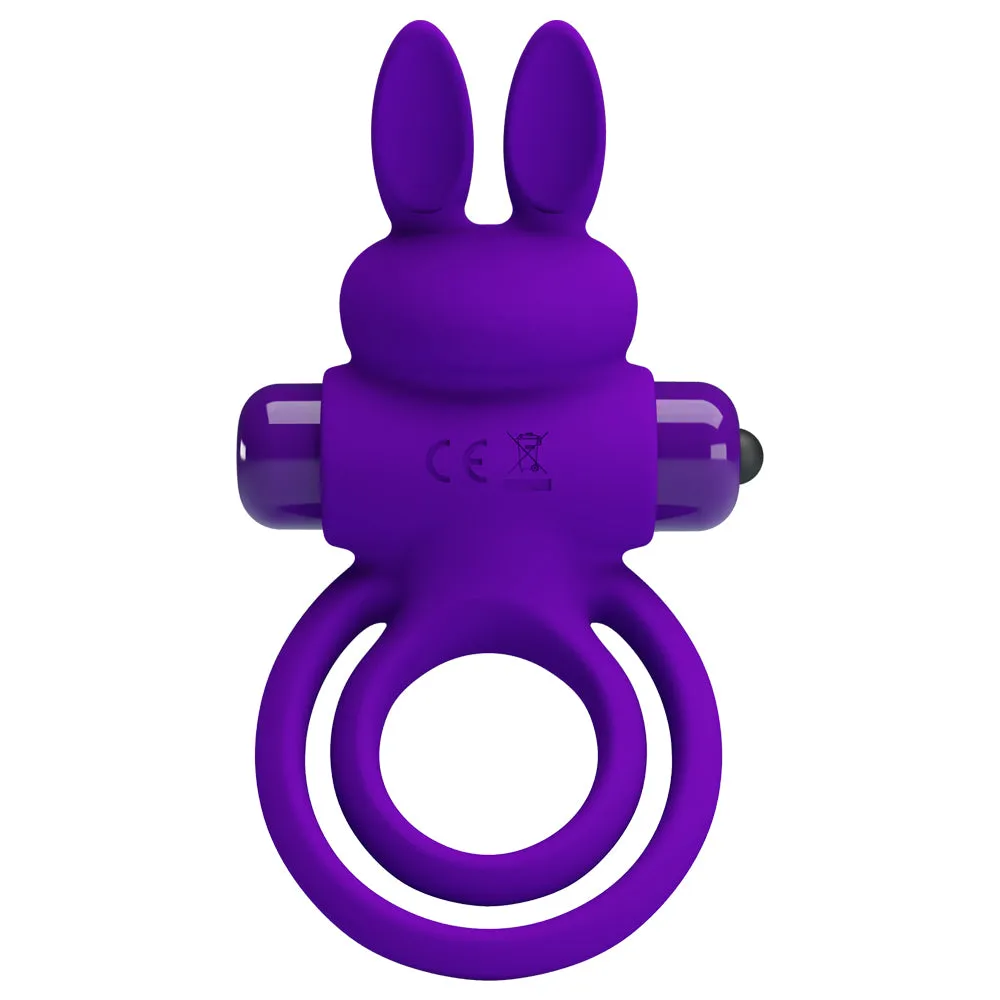 Pretty Love Vibrant Rabbit Cock & Ball Ring III