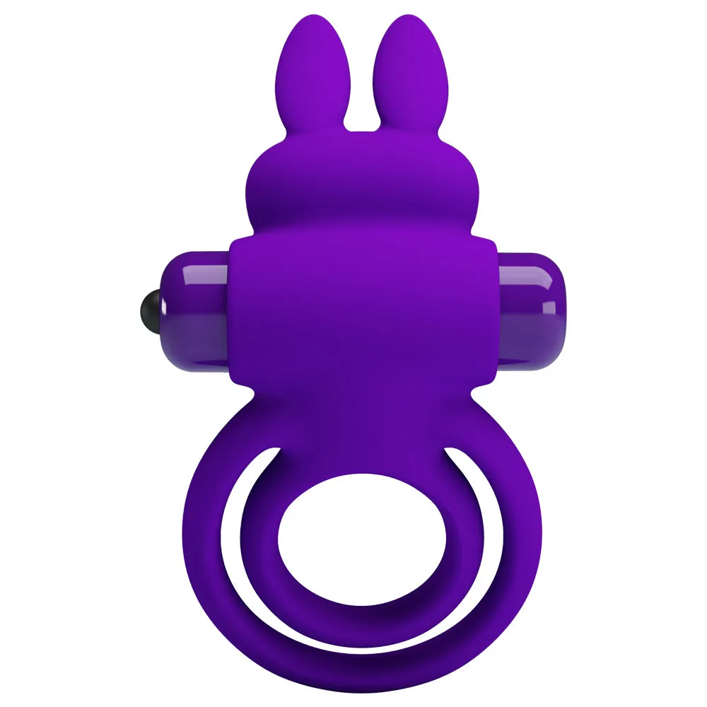 Pretty Love Vibrant Rabbit Cock & Ball Ring III