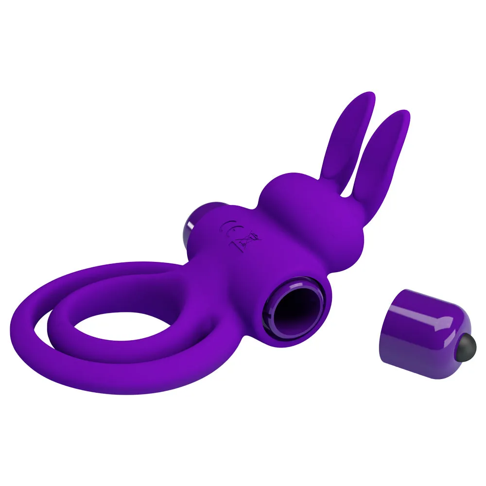 Pretty Love Vibrant Rabbit Cock & Ball Ring III