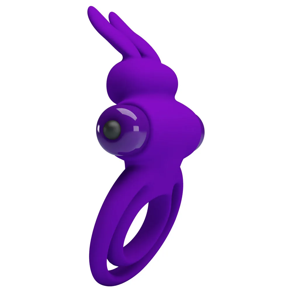 Pretty Love Vibrant Rabbit Cock & Ball Ring III