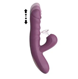 Purple Sucking Rabbit Sex Toy Vibrator
