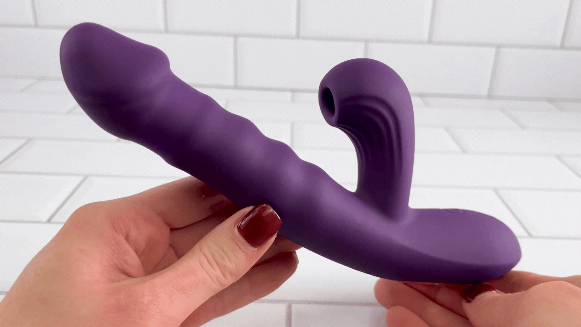 Purple Sucking Rabbit Sex Toy Vibrator