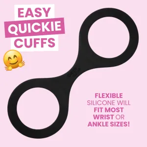 Quickie Cuffs Large - Black