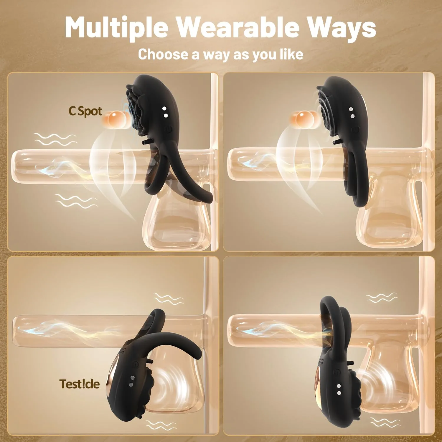Quiv - Vibrating Cock  Ring