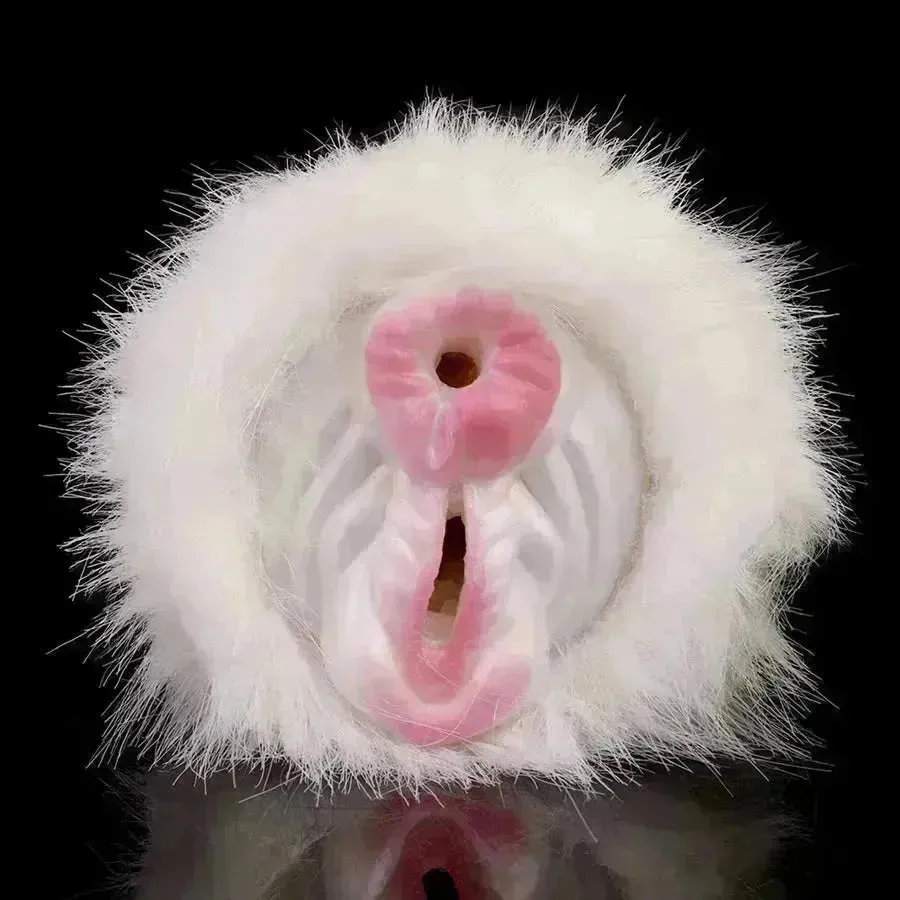 Realistic Plush Horse Pussy Toy
