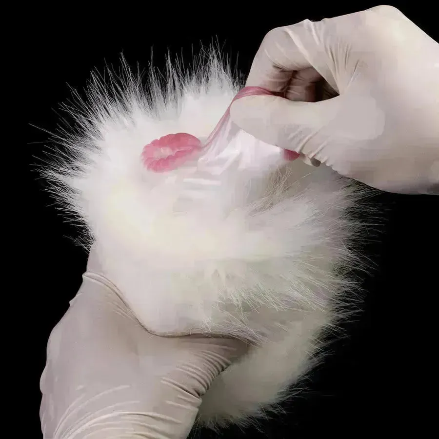 Realistic Plush Horse Pussy Toy