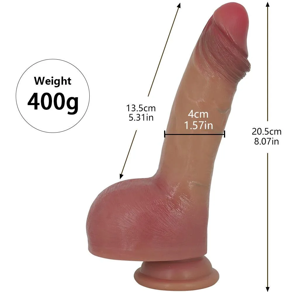 Realistic Squirting Dildo with Strong Suction Cup Ejaculating Penis