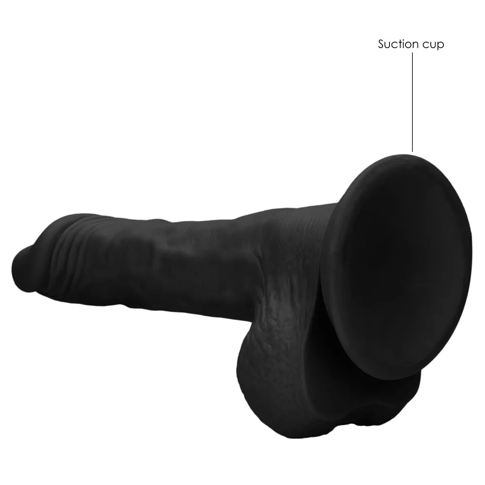 RealRock 10" Realistic Dildo With Balls & Suction Cup